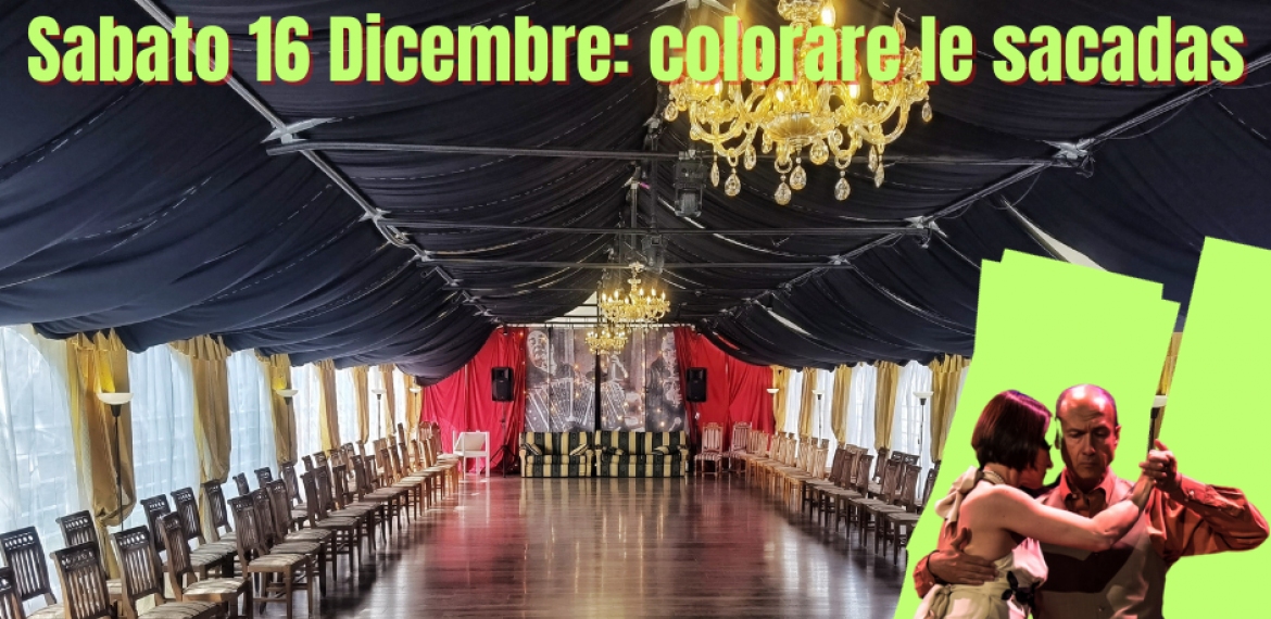 16/12: Stage di Tecnica e Musicalità alla Milonga Escondida