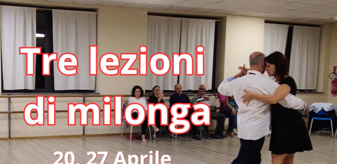 Tango: 3 lezioni di milonga