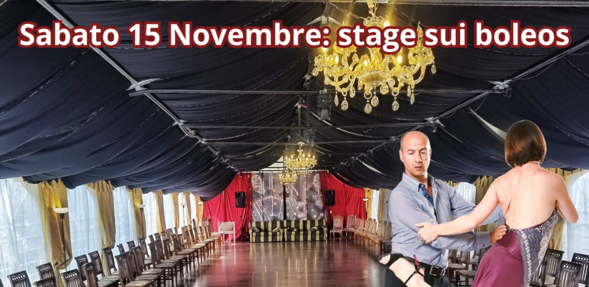 Sabato 15/11: Stage di Boleos alla Cascina Martinetta 