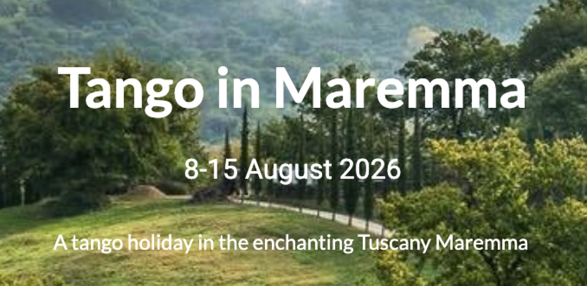 Tango holiday in Maremma with Julio Bassan and Monica Bozzano. 