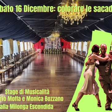 16/12: Stage di Tecnica e Musicalità ...