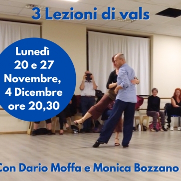 Tango: 3 lezioni di vals