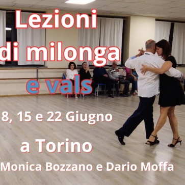 Tango: lezioni di vals e milonga