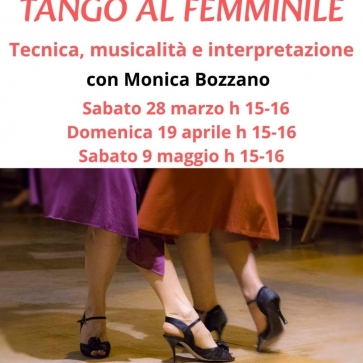 Tango al femminile, con Monica Bozzano